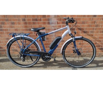 Raleigh Array Cross Bar Grey Electric Bike 2022 Limited Edition ebike